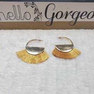 5 for $15 Gold Tassel Earrings